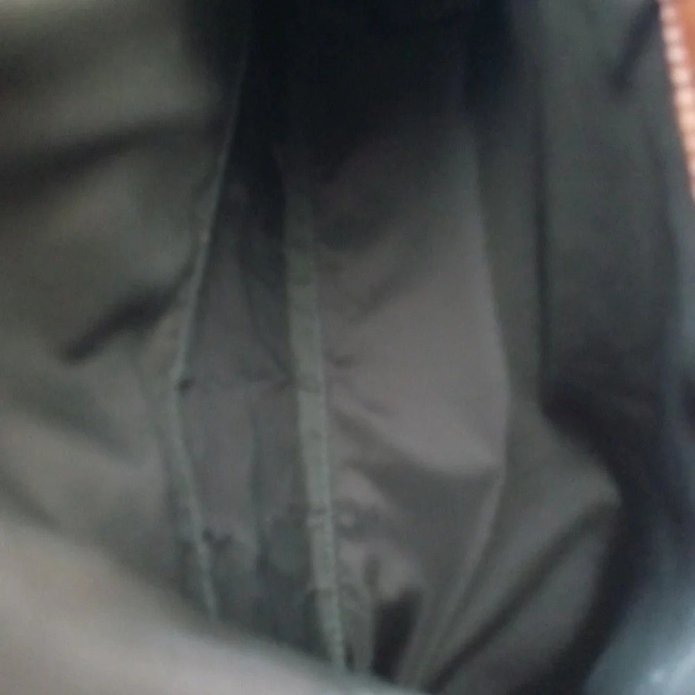 Cole Haan Croc Leather Embossed Handbag - Picture 6 of 8